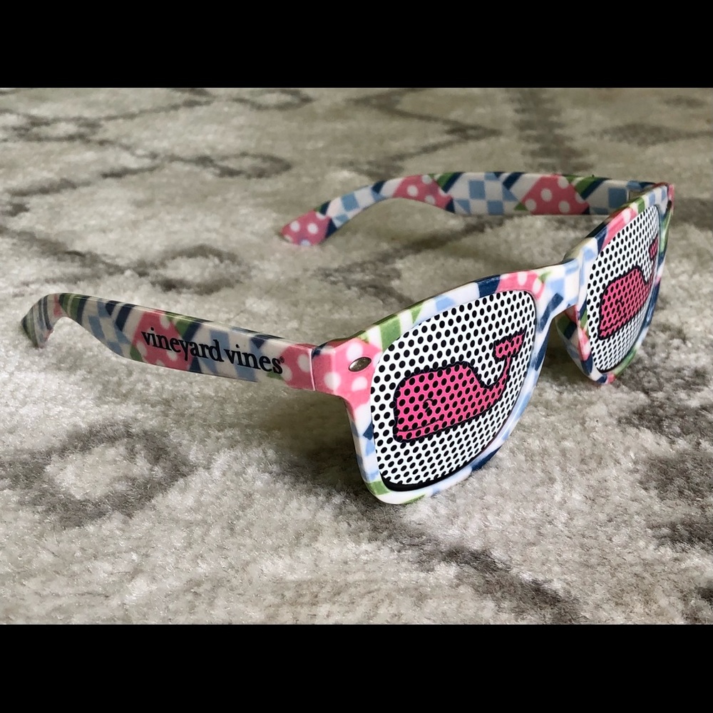Vineyard Vines Pink Whale Multi Color Sunglasses